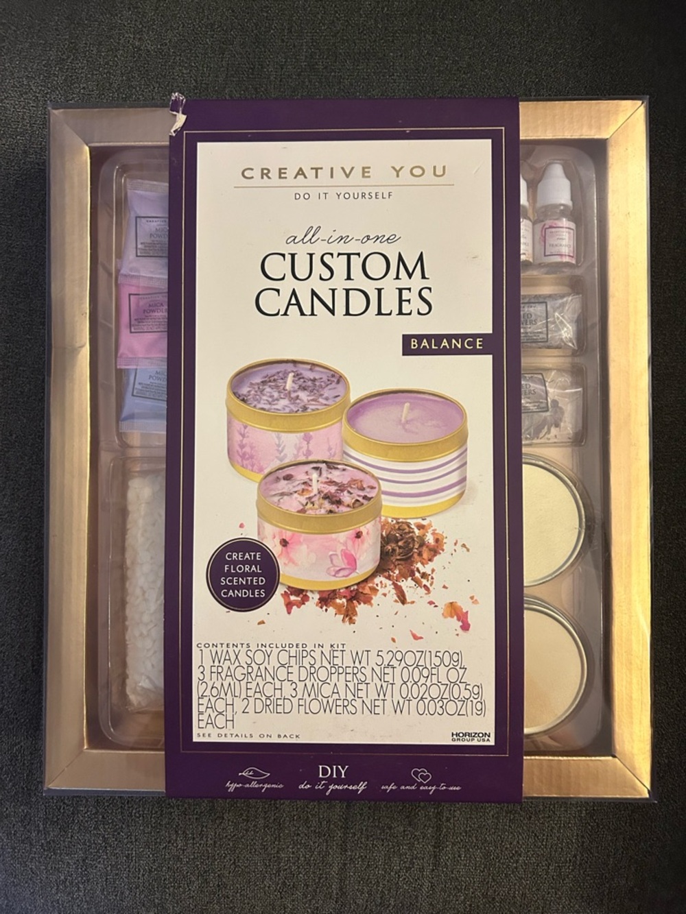 NEW Creative You Do It Yourself All In One Custom Candles